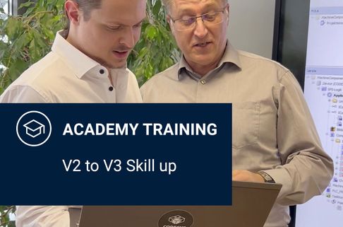 The training is for experienced CODESYS V2 users who are planning to upgrade to CODESYS V3.