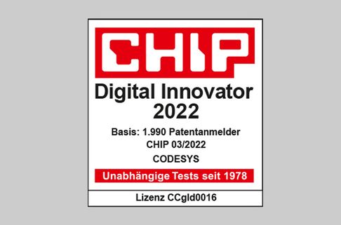 We are delighted to receive the Chip Digital Innovator 2022 award.