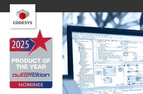 The CODESYS Static Analysis Release 5.0.0.0 has been nominated by Computer & Automation for the readers' choice “Product of the Year” in the Software & IT category! 