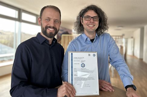 CODESYS Virtual Safe Control SL: Officially certified and released! The embedded team proudly presents the certificate.