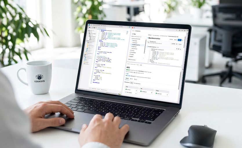 CODESYS 4: Platform-independent software for efficient library development with automated builds and headless support.