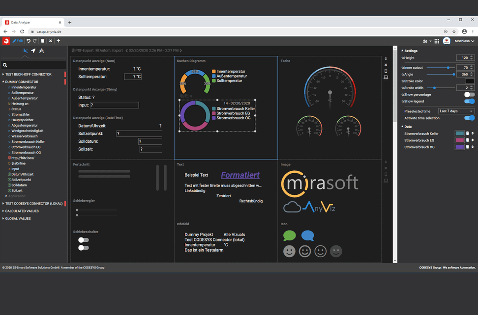 Convenient data acquisition and analysis in the Industry 4.0 platform