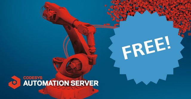 CODESYS Automation Server for free offer
