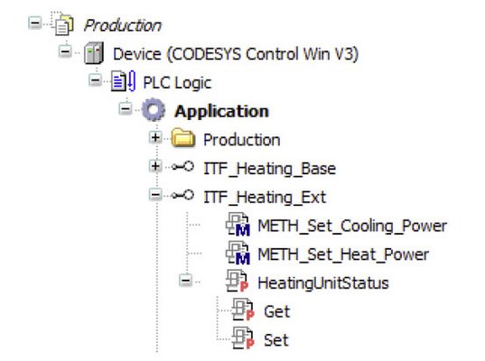 CODESYS Get- und Set-Methods Screenshot
