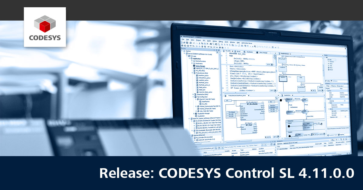 Release CODESYS Control SL 4.11.0.0